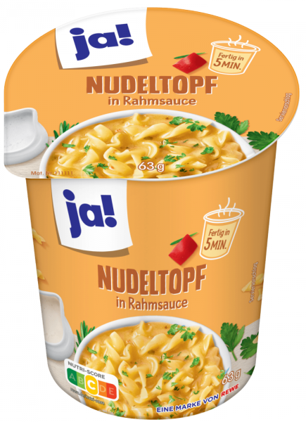 ja! - Nudeltopf in Rahmsauce 63g